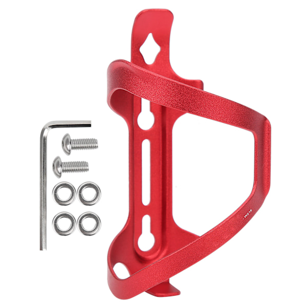 ZTTO Cykel Vandflaskeholder Universal vandkopholder Letvægts aluminiumslegering Rød