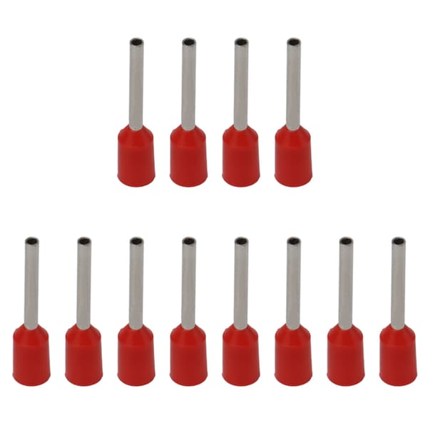【NX】1000 STK isolerede kabeltyller terminaler stift kobber krympeforbindelse til AWG 22 elektrisk ledning E0510
