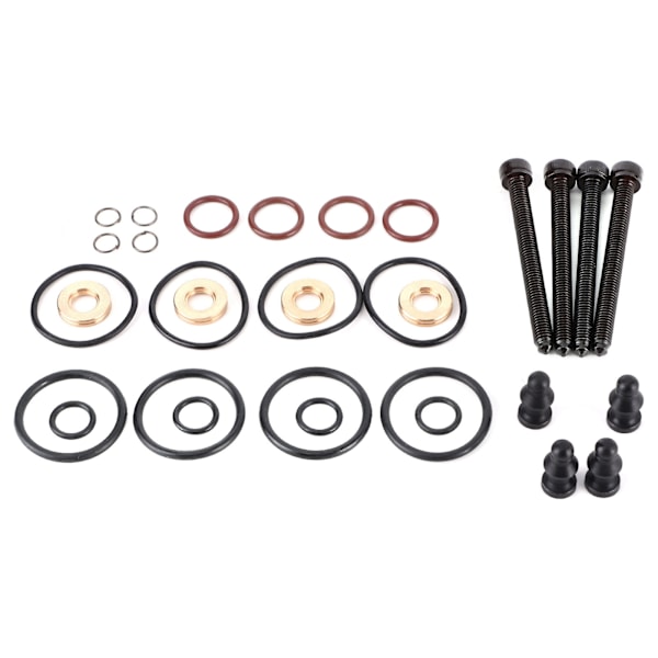4 set Bränsleinsprutningstätning Reparationssats Tätningsenhet Klämbult 1417010997 Passar för A2/A3/A4/A6