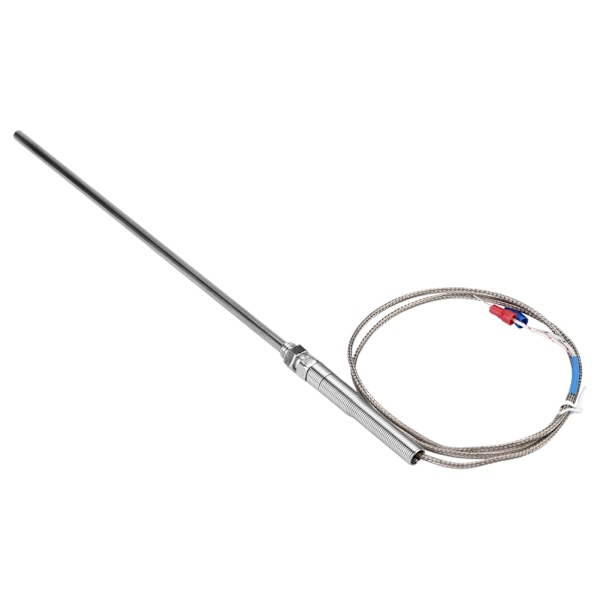 M8 Gänga Typ K Termoelement 200 mm Sond Temperatursensor Tråd 0-400 ℃ (1 m)