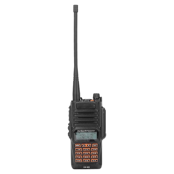 Toveis-radio med dobbeltbånd 10W UHF VHF lang rekkevidde IP67 vanntett 2-veis radio for BaoFeng UVXS 100240V EU-plugg
