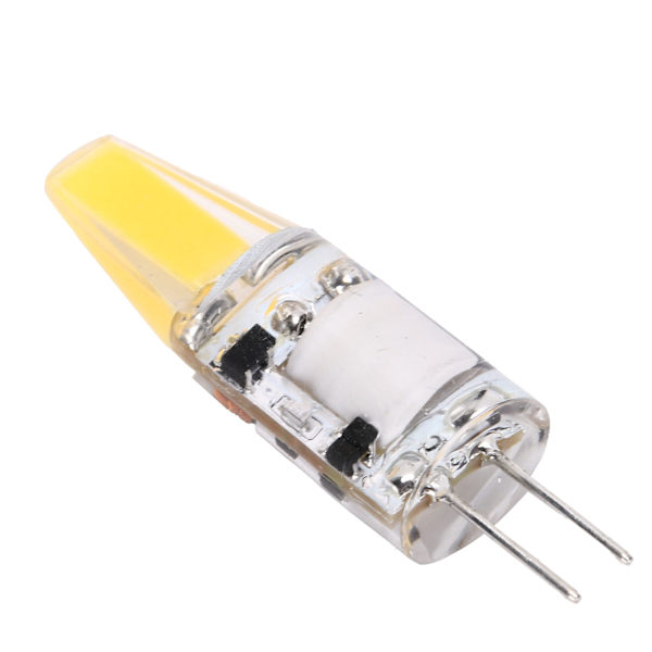 G4 COB-pære 3W 400LM 2-pins lampe for lysekrone Taklampe Bordlampe AC/DC 12V Kald Hvit 6000-6500K