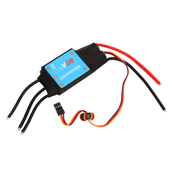 RC Boat Brushless ESC 80A Borstless 5V 5A BCE Output Multifunktion ESC Speed ​​Controller för RC Boat Underwater Propeller