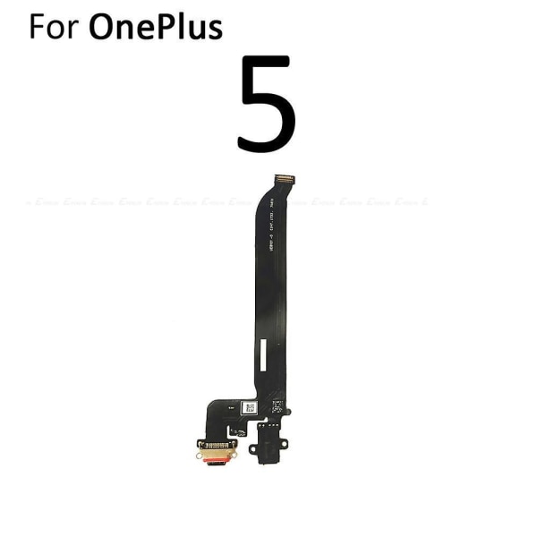 For Oneplus 3 3t 5 5t 6 6t 7 7t 8t 9 9r 8 Pro Type C Usb Laddningsport Dockanslutning Flexkabel Ersättningsmonteringsdele For OnePlus 5