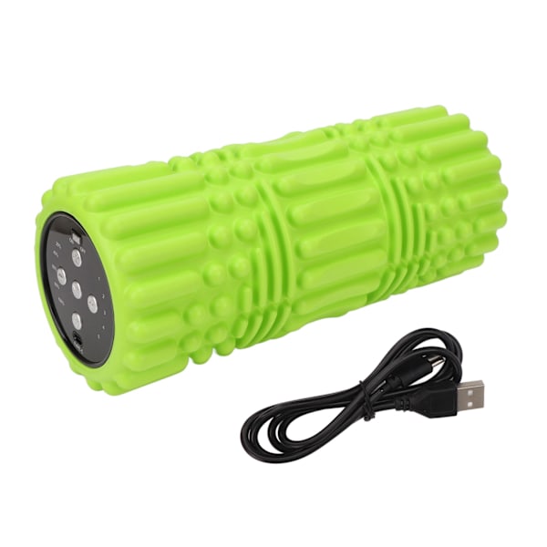 Vibrerende Foam Roller Dyp massasje 5 gir 4000RPM Fysioterapi Bluetooth Reduser smerte Elektrisk Trigger Point Roller