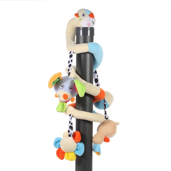 Søt nydelig høykvalitets barneseng musikalsk lekevogn sjal rundt vogngavegave