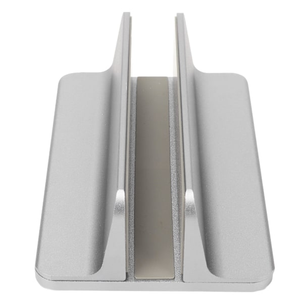 Vertikalt Laptopställ Grått Justerbar Bas 3D Böjd Design Silikonbotten Laptop Datorhållare för Kontor