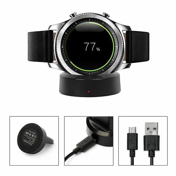 For Samsung Gear S2 S3 Classic/frontier trådløs ladedokkingholder