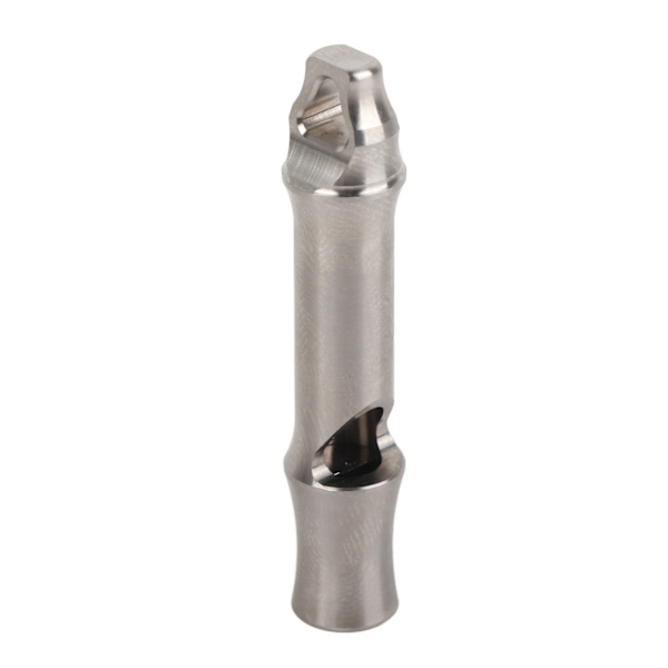 Titanium Whistle Portable Whistle Survival Whistle för utomhussporttävling Nödvandring Camping Husdjursträning