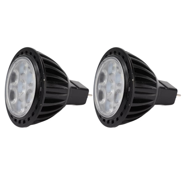 2 stk 7W MR16 LED-lampe Energisparende spotlight med lavt strømforbruk 7 LED-lampeutskifting 110‑240V varmt lys