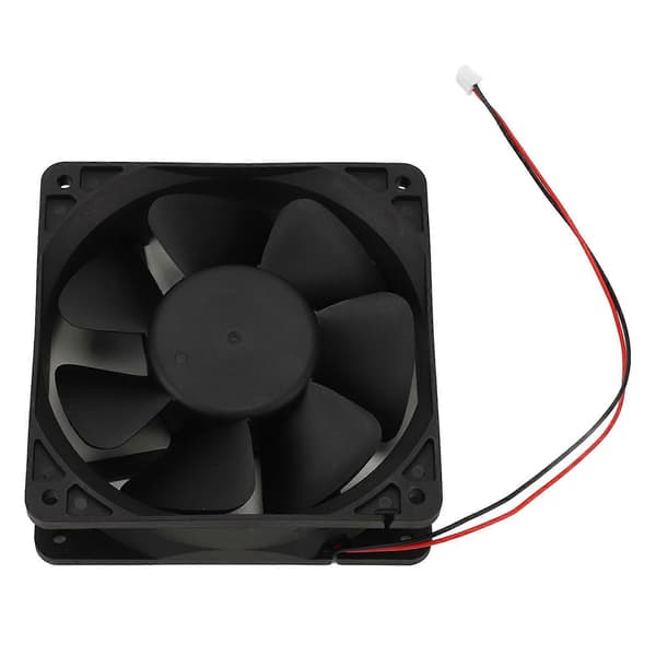 BERM Højtydende køleventilator Hurtig varmeafledning ABS-hus 2400-2500 RPM Chassisventilator til computer DC24V