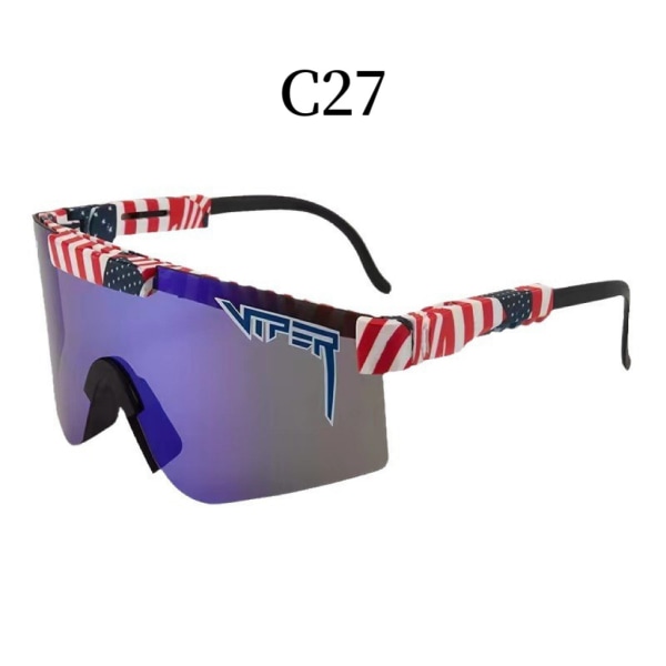NYE polariserte sportssolbriller for menn kvinner baseball sykling C27