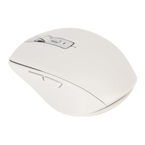 2.4G Trådlös Mus Dubbelläge 2400 DPI Bluetooth-mus med 14 RGB-ljuseffekter för Laptop för Windows för OS X Blanc