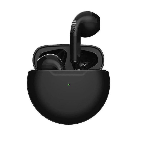 Bluetooth trådløse øretelefoner Hodetelefoner Stereo Hifi-hodesett Black