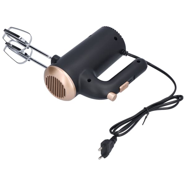 【NX】300W Multifunksjonell Eggvisp 5 Gir Elektrisk Eggvisp Dobbelthode Håndmikser EU-plugg 220-240V