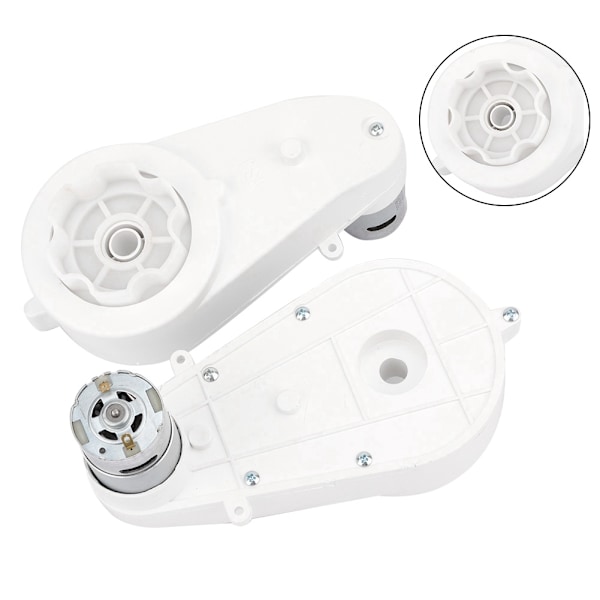 1 Par 30000RPM Motor Gearbox til Børns Elektriske Cykler med Motorledning 12V