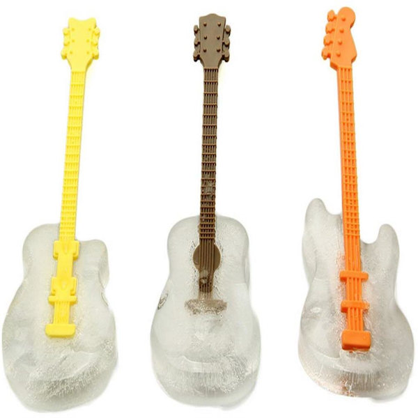 【NX】Gitarrformad isform Nyhet Silikonisbricka DIY isform
