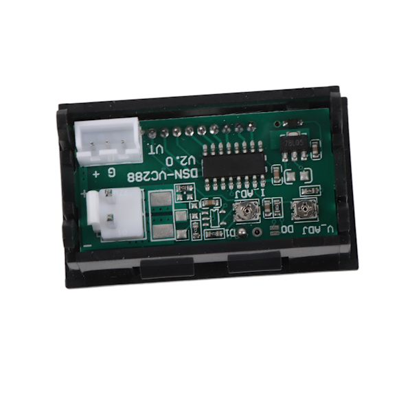 Digital strömvoltmätare LED Röd och blå Dubbla display Digital voltmätare Amperemeter DC0 till 100V 50A
