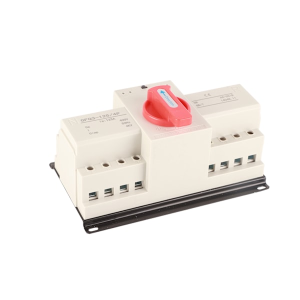 Dual Power Automatic Transfer Switch 4P 125A CB Level Mini Generator Switchover Switch med indikator AC400V