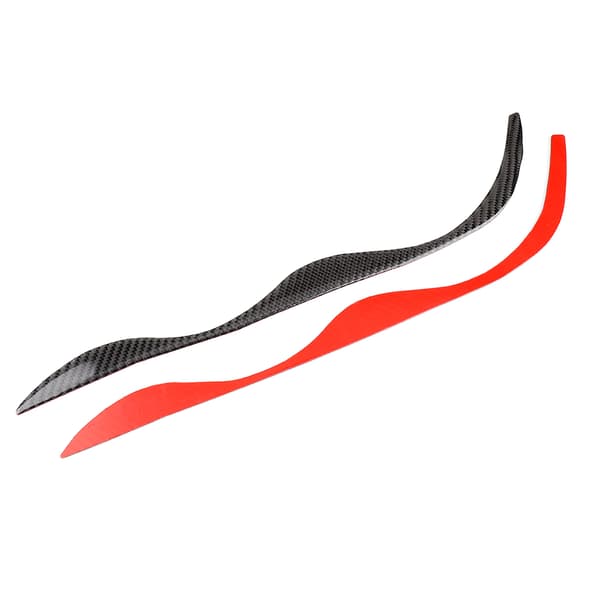 Kolfiber-bryn för strålkastare, passar E46 323i 328i 330i 325i 1999-2004