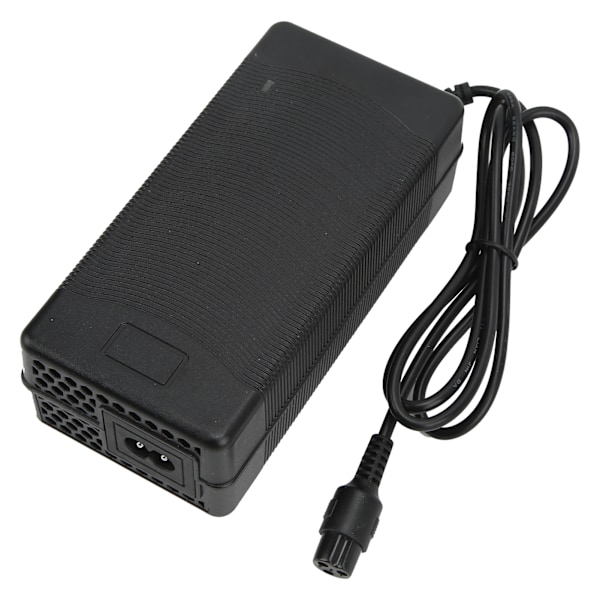 10-tommers scooterlader med 3 hull for KUGOO M4 M4PRO 54.6V 2A Aviation Head Charger 100‑240V UK-kontakt