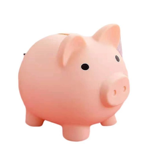 Light Pink Piggy Bank Toy for Boys and Girls - Cute Money Box for Collecting Birthday Gifts