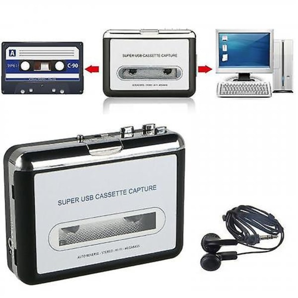 Nauha Mp3- USB -kasettisoittimeen