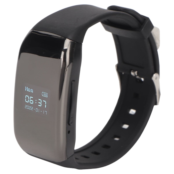 Digital Voice Recorder Watch HD Noise Reduction Röstaktiverad Recorder Armband for Intervju Business Meeting 16G