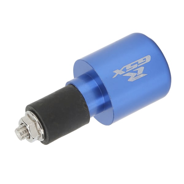 Motorcykel Styrgreb Stang Endeplug Behagelig Greb Endelåg Bytte til GSXR600 2001-2014 Blå