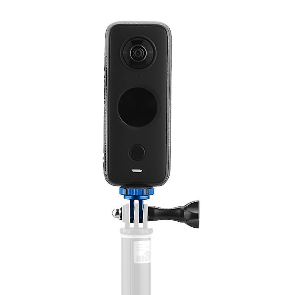 Insta360 One X2 Panoramas kameraadapter med lång blå skruv