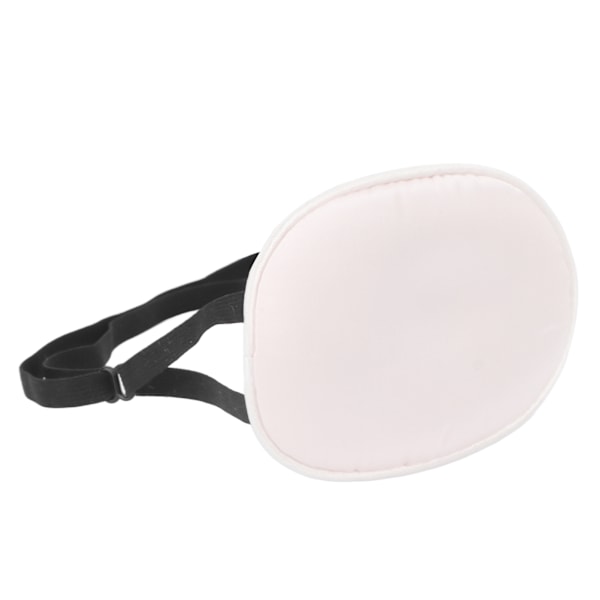 Amblyopia Eye Patch Silk Bomull Elastisk rem Heltäckande Ljusblockerande Strabismus Ögonkudde för vuxna Rosa