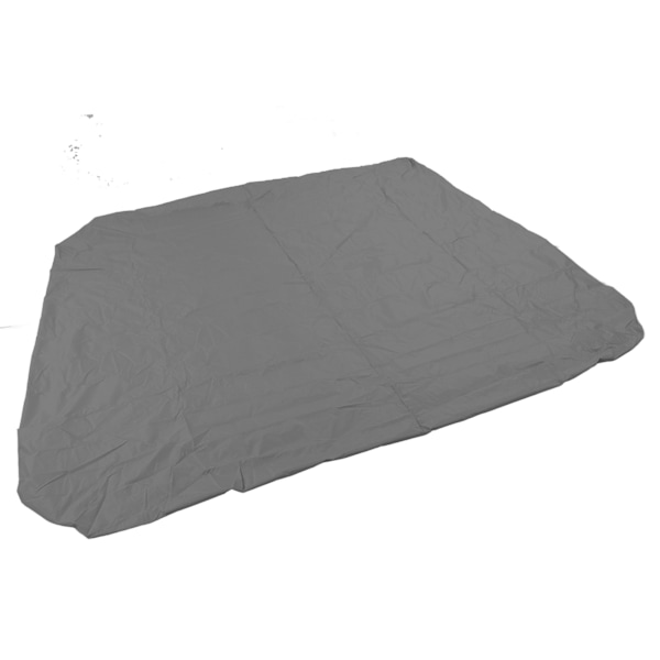 SPA-överdrag Fyrkantigt Vattentätt 190 silverbelagd polyester Taff väderbeständigt badtunnaskydd för badkar 207x207x30cm/81,5x81,5x11,8in Grå