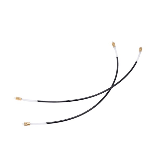 2 stk. Cello Svansreb Svansbånd Nylon Instrument Byttesæt Kit Sort