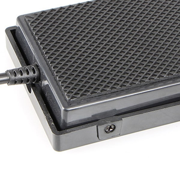 Universal Sustain-pedal med skridsikker gummimåtte Elektronisk fodpedal til klaver