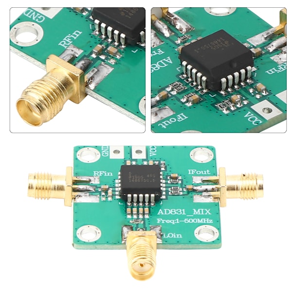 RF-modul Radiotillbehör Single Chip Single Ended Strömförsörjning Högfrekvent 0,1-500MHz