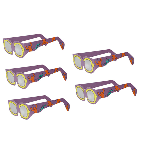 【NX】5 STK. Eclipse-briller til solvisning Solformørkelsesbriller Sikre nuancer til direkte solvisning
