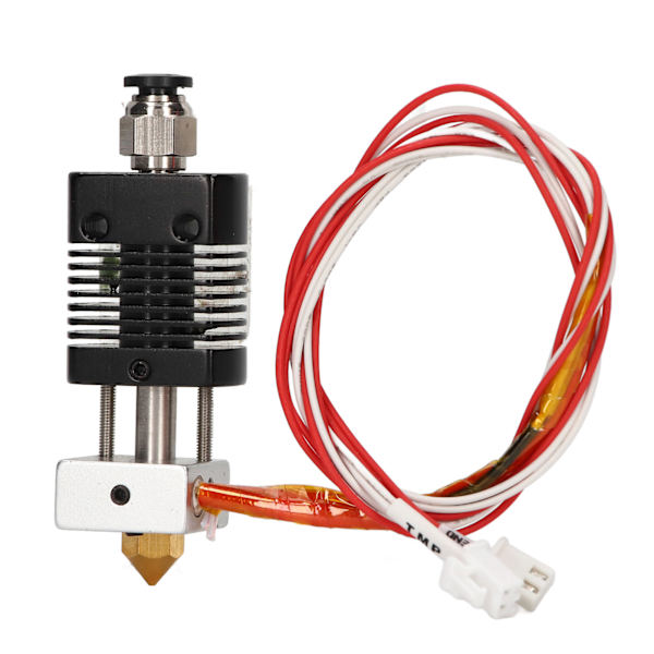3D-printer Extruder Hotend DC24V 40W Varmerør 0,4mm Messingdyse Opvarmning Aluminium Blok Printer Hotend Kit til ET4