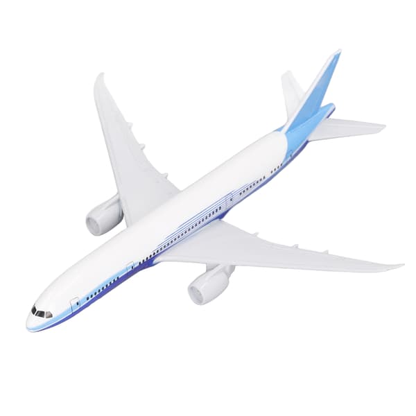 Legering 787 Passasjerflymodell Hjemmestudie Simulert Utsøkt Støpt Flymodell Leketøydekorasjon for Kontor
