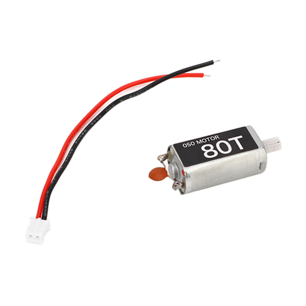 80T RC-motor Lågbrusborstad motorbyte för AXIAL SCX24 1/24 RGT RC bandbil