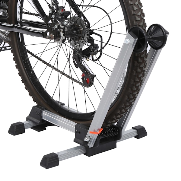 Cykelplugin Parkeringsställ Bärbar Dualpole Mountain Bike Support Frame Riding Supply