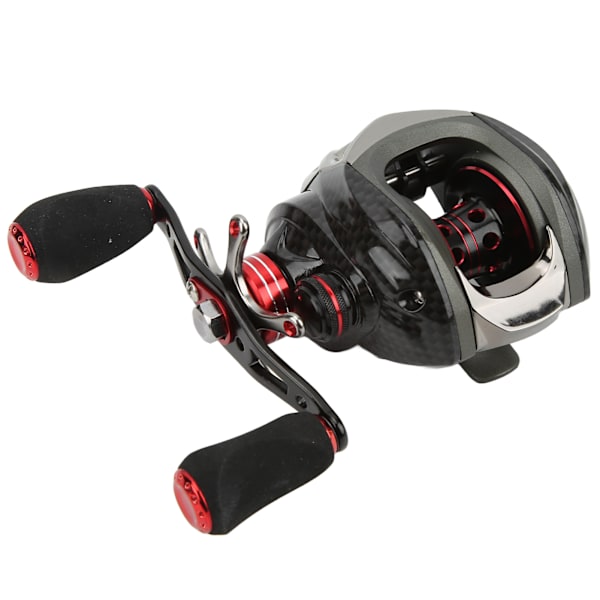 Baitcasting Rullar Metall 18+1BB 6.3:1 Växel Förhållande Hög Hastighet Fiske Rulle Långkastande för Fiske Tillbehör HJB200‑1 Vänster Hand