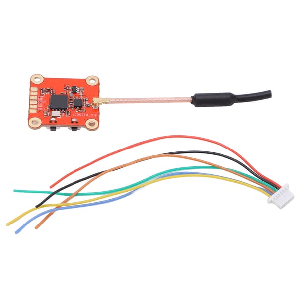 FPV 5.8G 40CH 25/200/500MW Justerbar Strøm Billedtransmissions Sender til RC FPV Racing Drones