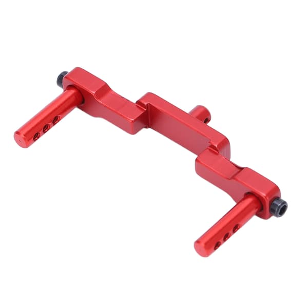 RC Front Shell Column Profesjonell aluminiumslegering CNC-maskinert RC Mount Shell Column Kompatibel med AXIAL SCX24 1/24 RC-biler Rød