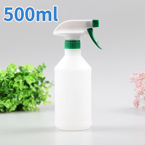Plastplante Fintåkesprayflaske med topppumpeutløser plantevannkanne Vannsprøytefortynningsflaske 500NL