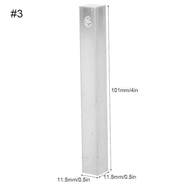 Ignition Magnesium Rod Square Block Fire Starting Kit Verktyg för uppvärmning i Wild Camping 11,5 x 101 mm