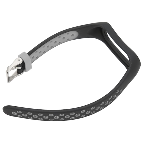 Älykäs ranneke Smartwatch-ranneke Loop-rannekkeen hihna Kaksivärinen Kadonnut Xiaomi Mi Band 6 5 NFC:lle (musta harmaa)