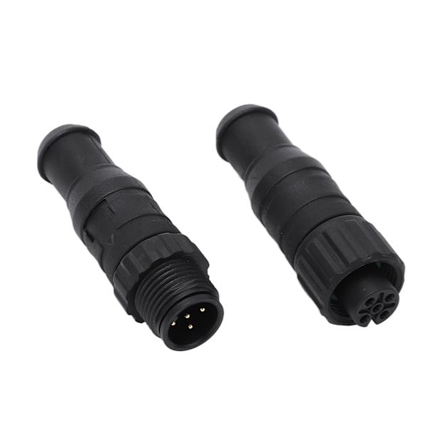 2PCS Marine för NMEA 2000 Terminators M12 Hane Hona 5 Pin IP67 Vattentät för Lowrance Networks