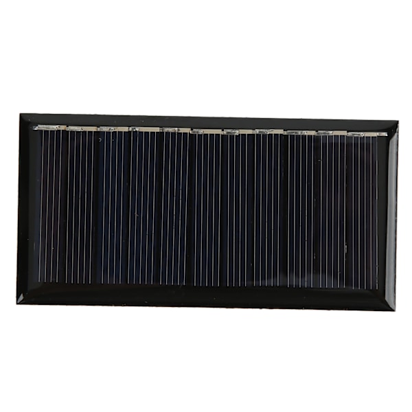 2 stk Epoxy Solcellepanel Høy Konverteringsrate Polysilicium 0,5W 5,5V DIY Solcelle Epoxy Plate for Gatebelysning Apparater