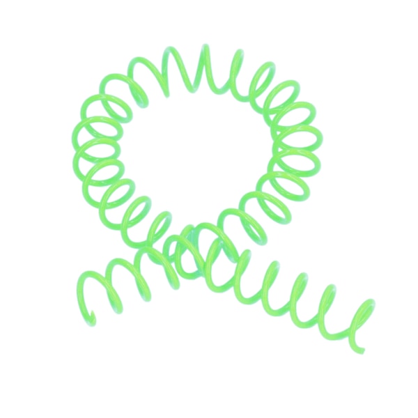 20 stk spiralbindningsspoler 30 ark ABS plast spiralbindningsrygge til papirvarer Work Green