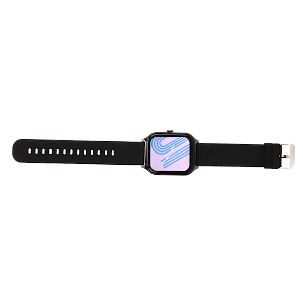 1,83 tommer GT40 Smartwatch HD fuldskærm 128Mb IP67 Vandafvisende Smartwatch Understøtter Bluetooth Opkald Sort
